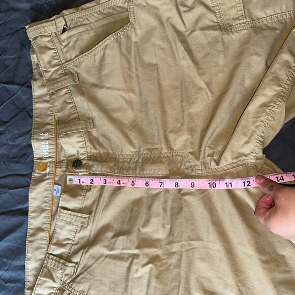 Carhartt Men's Tan Cargo Shorts Size 44 Relaxed Fit - Picture 10 of 13